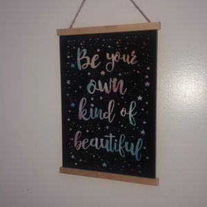 Beautiful Canvas hanging sign